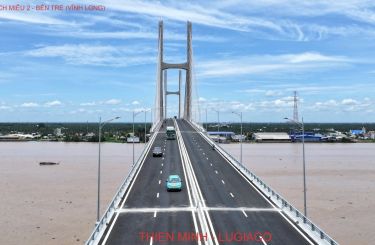Thiên Minh đồng hành cùng LUGIACO trong hạng mục chiếu sáng Cầu Rạch Miễu 2 – Bến Tre (Vĩnh Long)