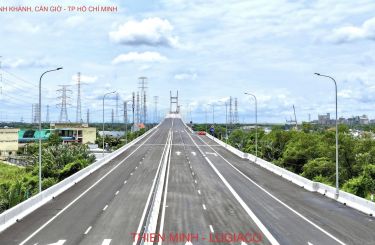 Thiên Minh hoàn thiện hạng mục cung cấp thiết bị chiếu sáng Cầu Bình Khánh – Cần Giờ