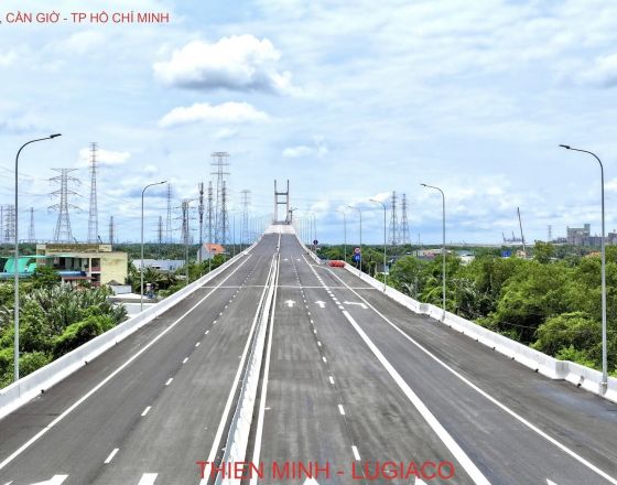 Thiên Minh hoàn thiện hạng mục cung cấp thiết bị chiếu sáng Cầu Bình Khánh – Cần Giờ