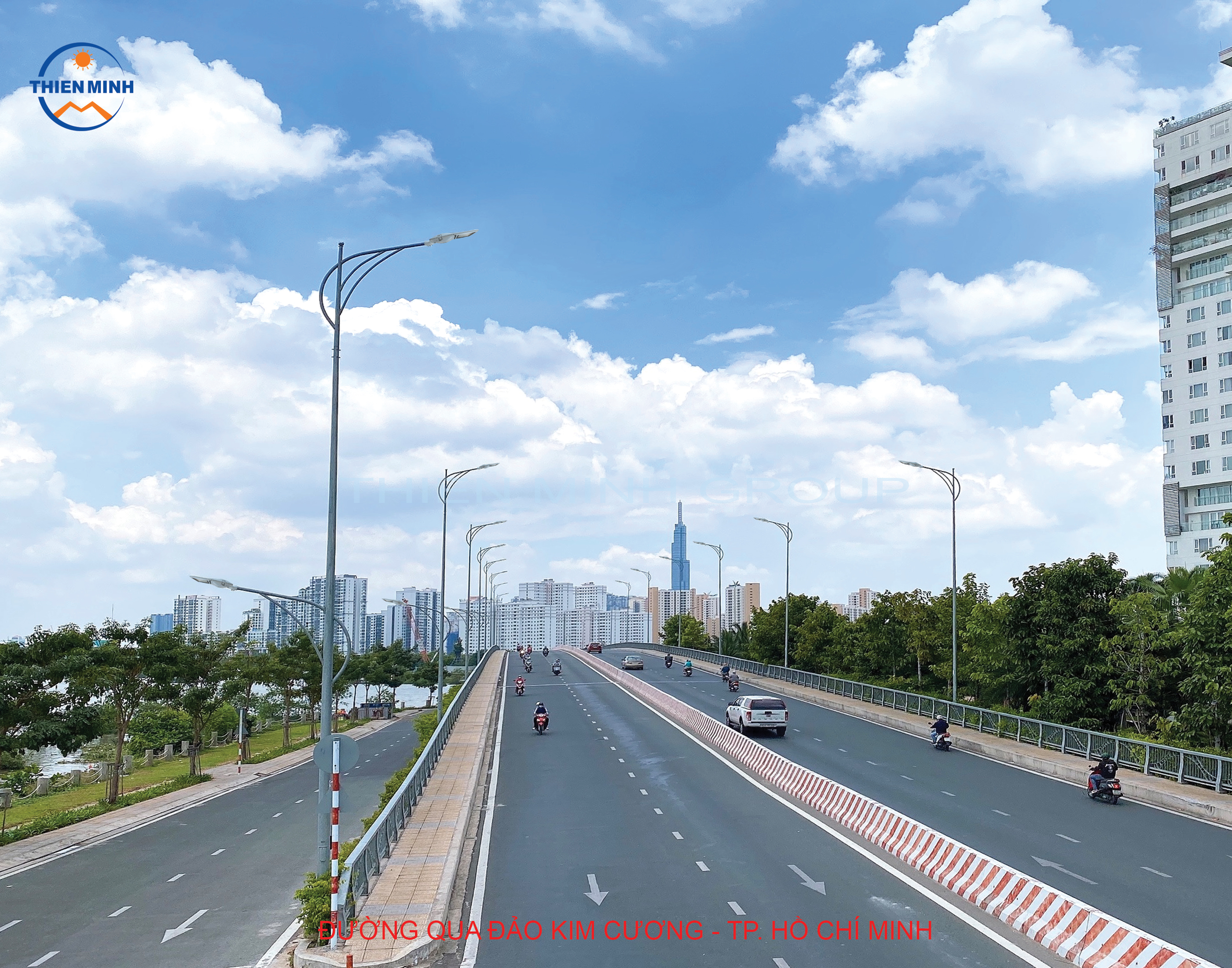 ĐƯỜNG QUA ĐẢO KIM CƯƠNG - TP. HỒ CHÍ MINH